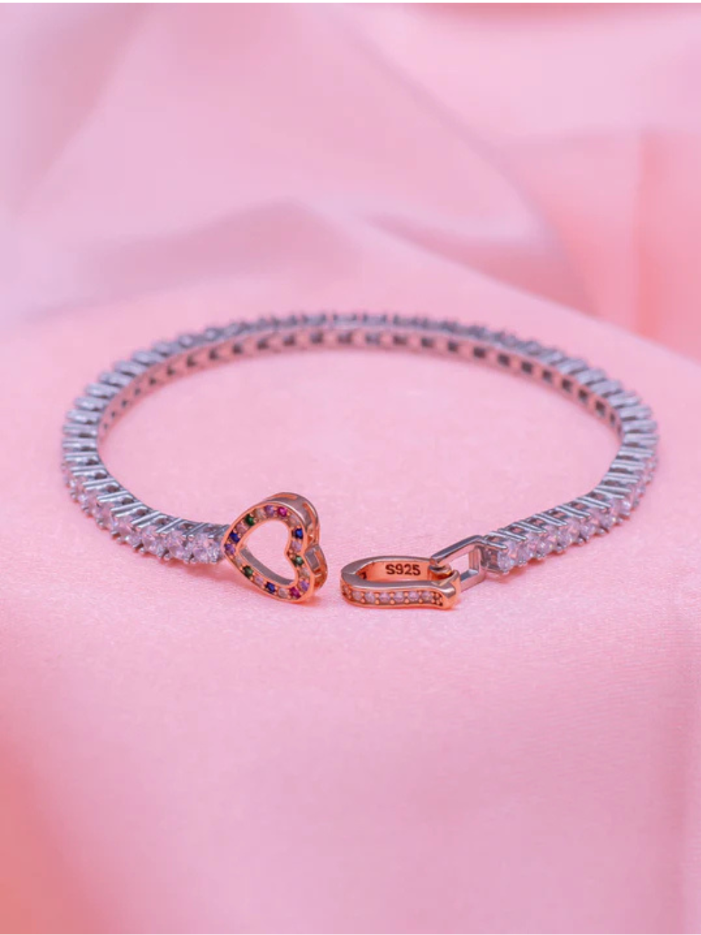 Rose Gold Charm Bracelet