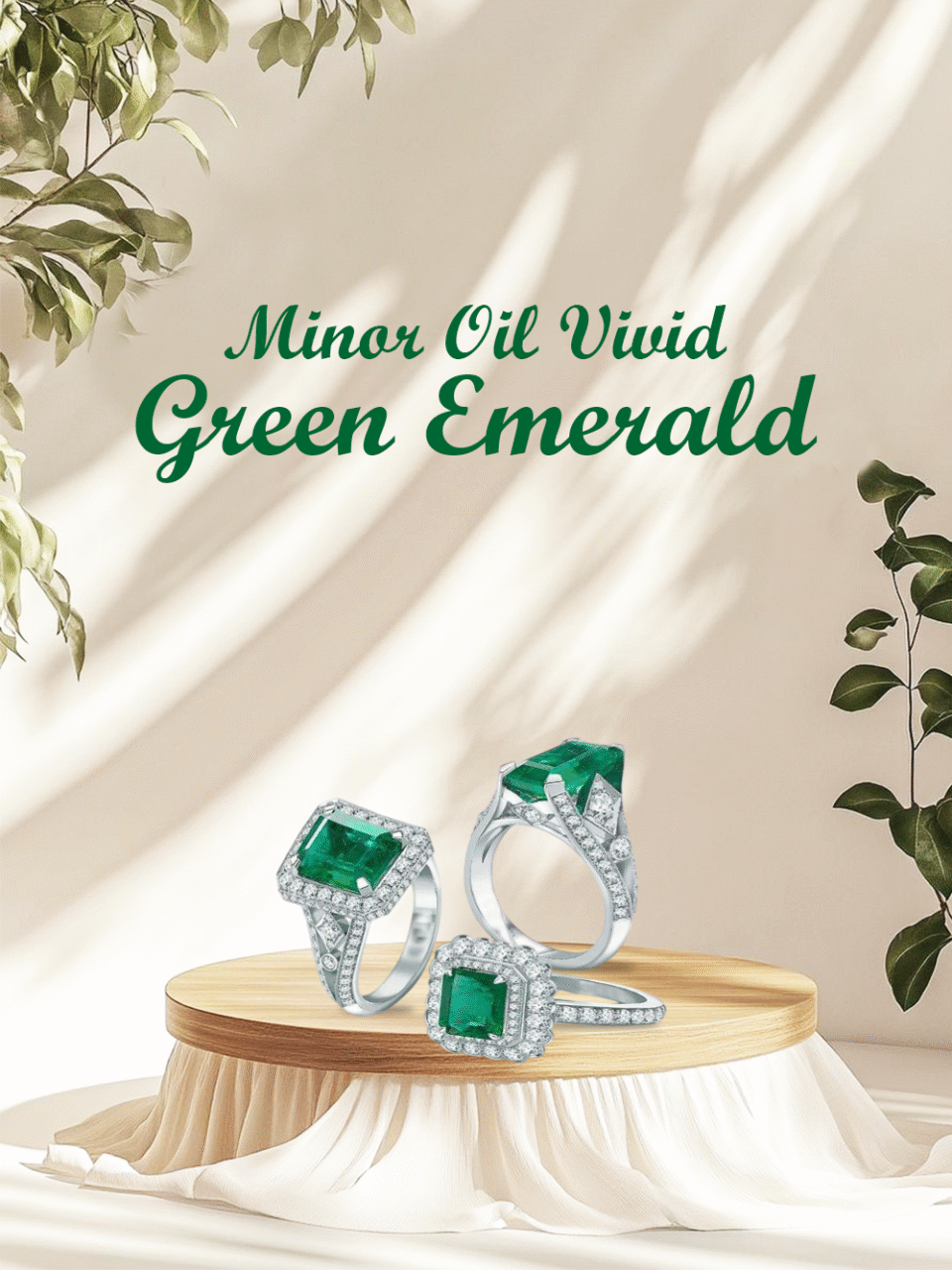 MINOR OIL VIVID GREEN EMERALD