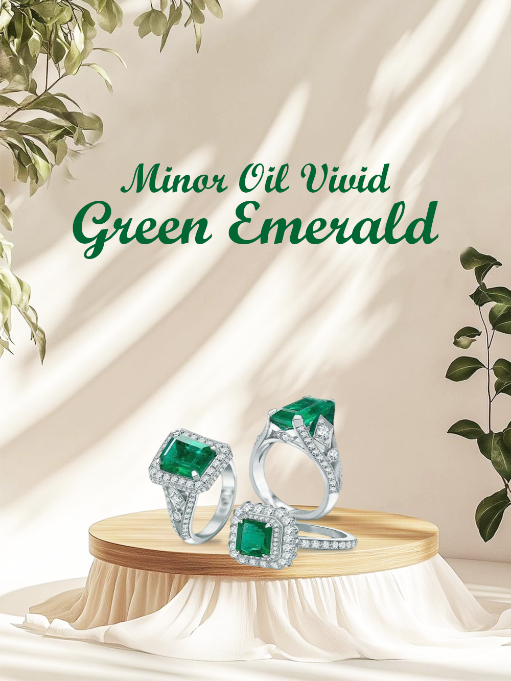 MINOR OIL VIVID GREEN EMERALD