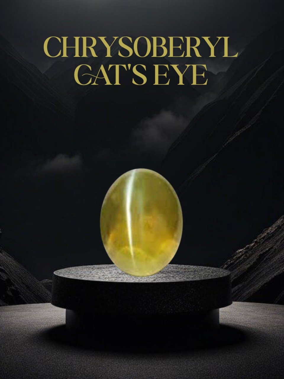 CHRYSOBERYL GAT'S EYE