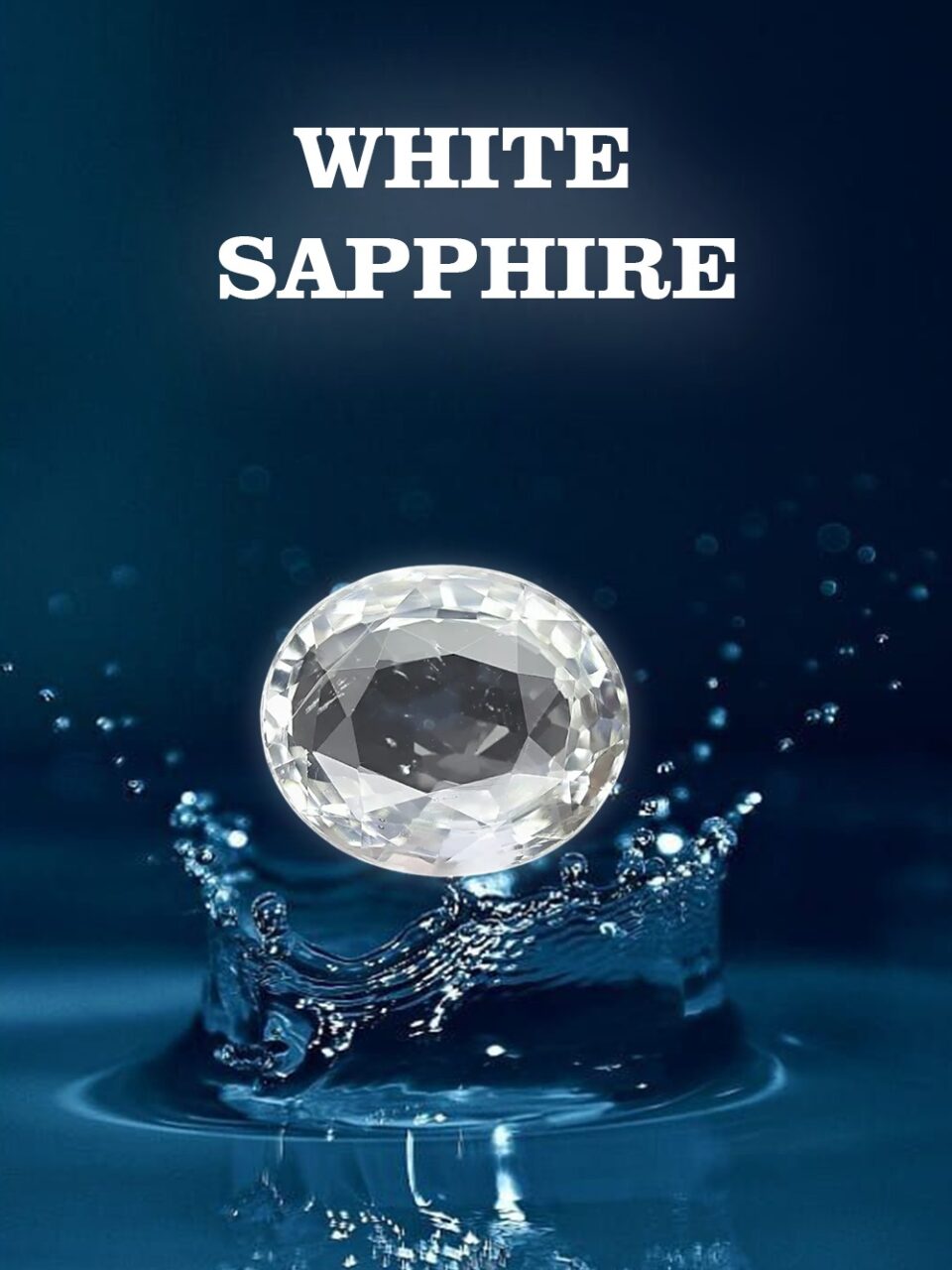 WHITE SAPPHIRE