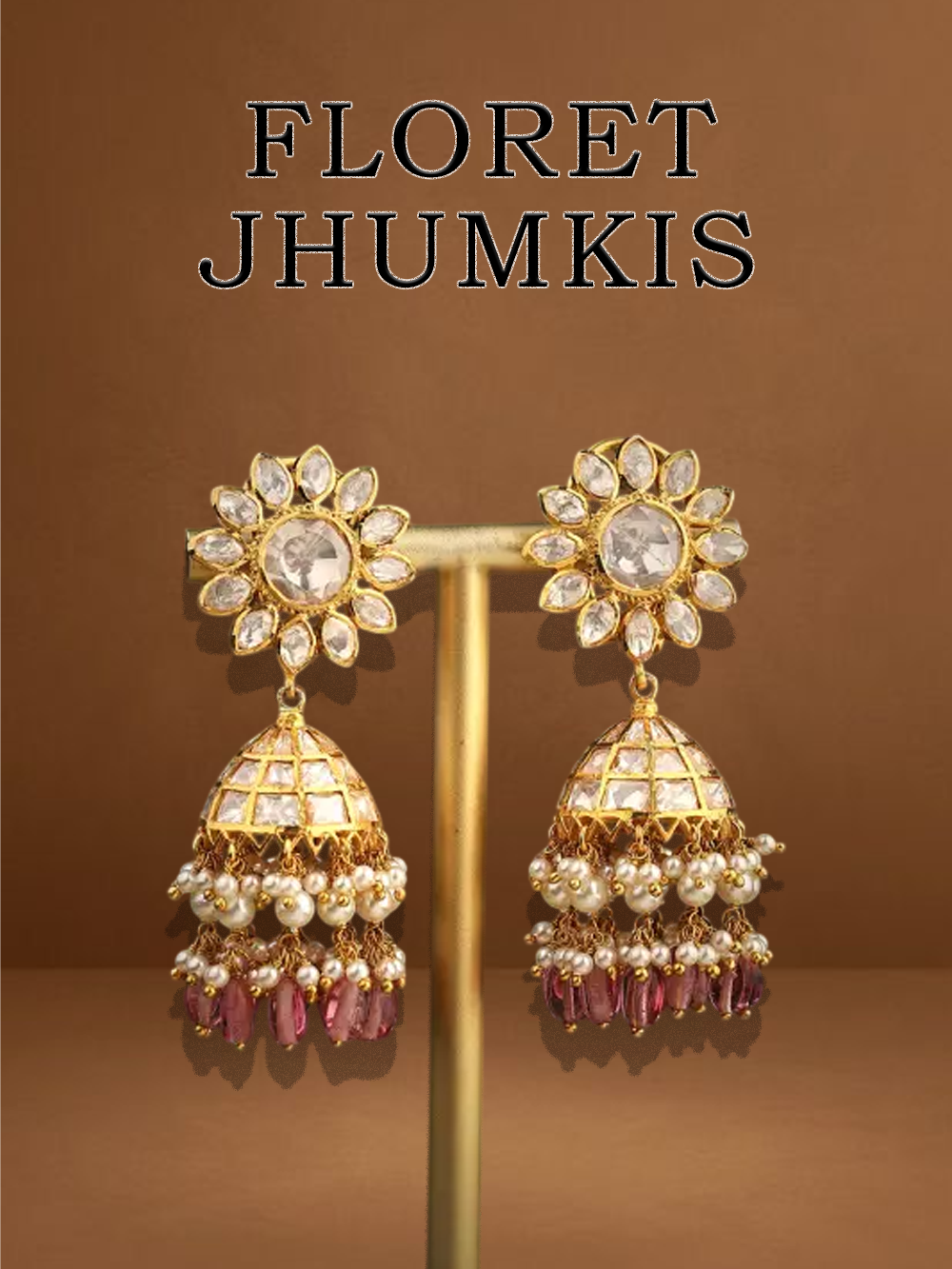 FLORET JHUMKIS