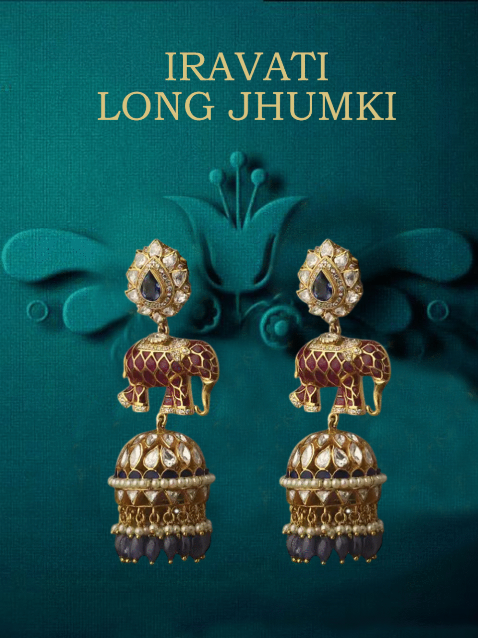 IRAVATI LONG JHUMKI