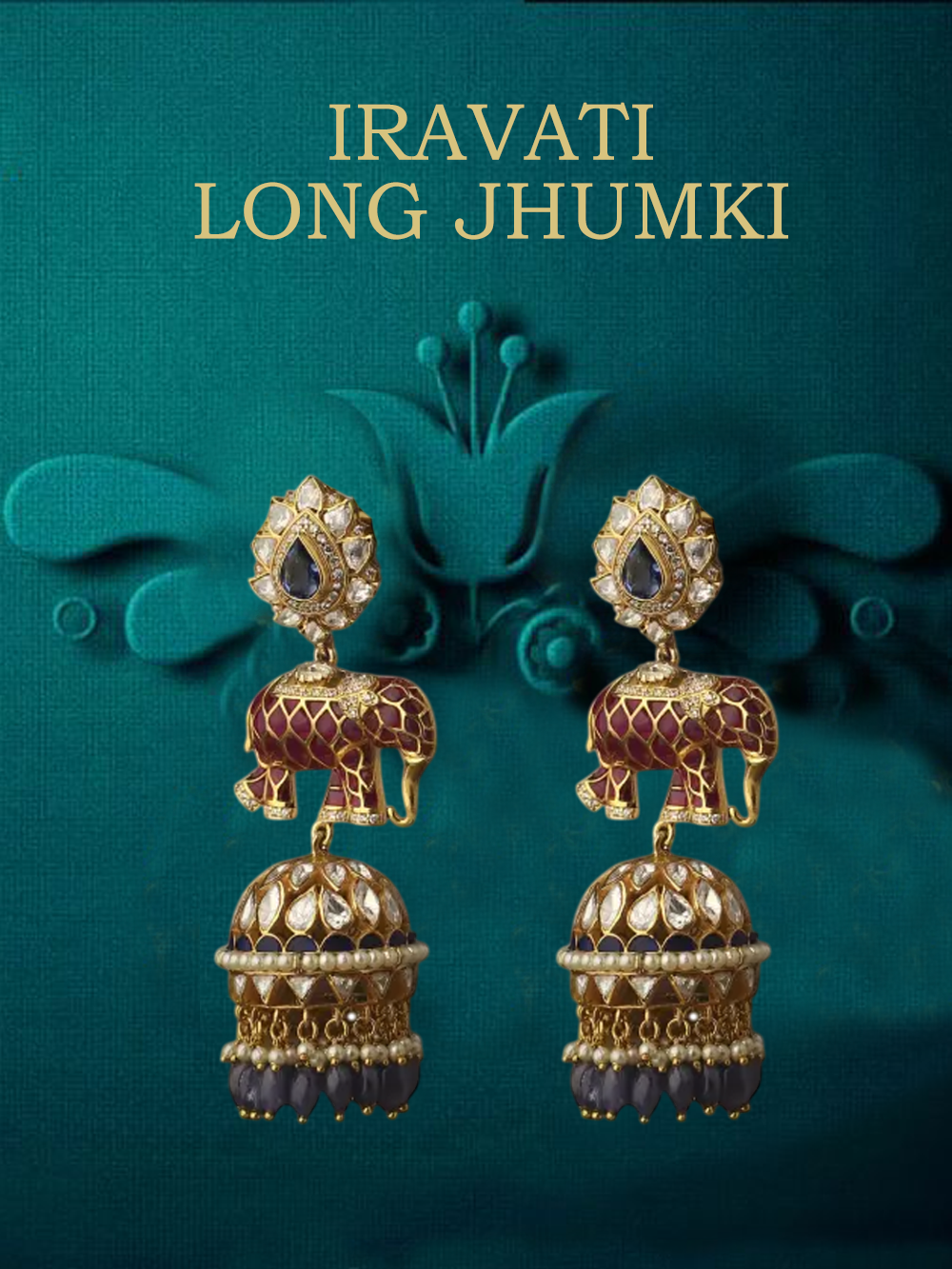 IRAVATI LONG JHUMKI
