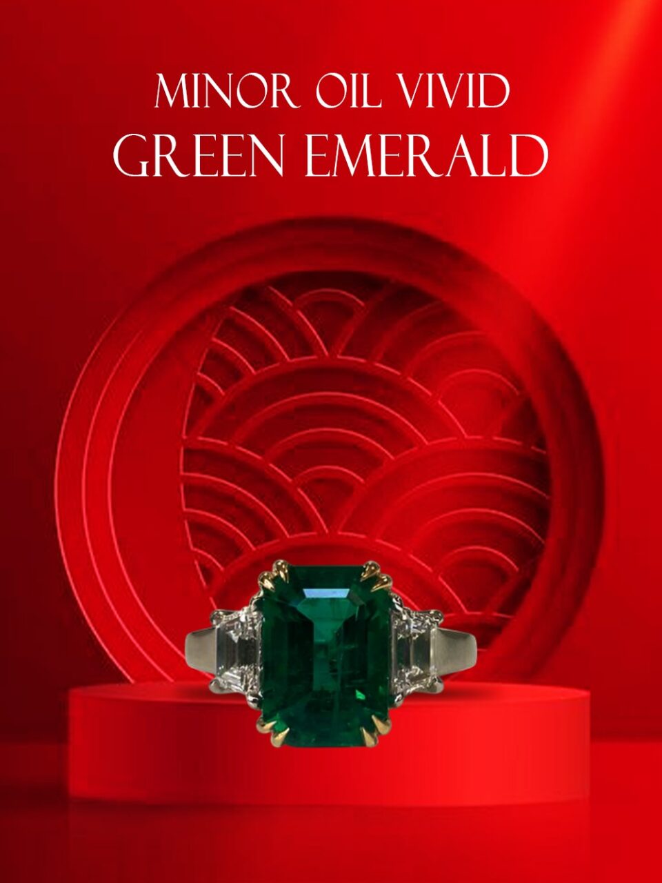 Minor Oil Vivid Green Emerald