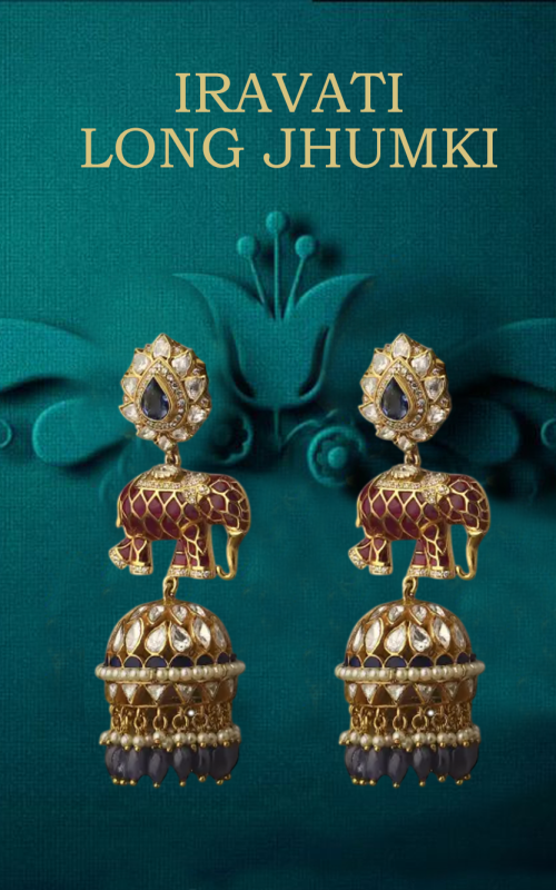 Iravati Long Jhumki WB