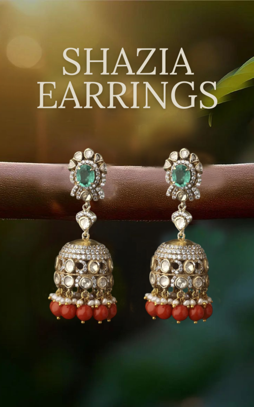Shazia Earrings WB